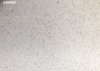 পালিশ সাদা Carrara কোয়ার্টজ কাউন্টারটপ স্ক্র্যাচ শক্তিশালী প্রতিরোধের