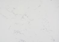 Carrara সলিড কালার কোয়ার্টজ পালিশ সারফেস হোম ডেকোরেশন জন্য সমাপ্ত