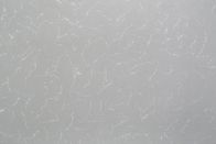 বেঞ্চ শীর্ষ সজ্জা ধূসর কৃত্রিম Cararra কোয়ার্টজ পাথর শীট সহজ পরিষ্কার