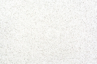 স্লিপ প্রতিরোধের কৃত্রিম সাদা স্ফটিক কোয়ার্টজ বাথরুম টপের জন্য পাথর স্ল্যাব