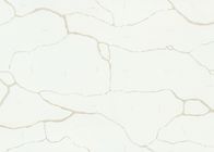 টেকসই হোয়াইট কোয়ার্টজ স্টোন কৃত্রিম ছদ্ম প্রস্তর দাগ প্রতিরোধী 2.45 জি / সেন্টিম 3
