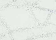 নতুন আগমন Calacatta সাদা কৃত্রিম স্ফটিক অতিরিক্ত সাদা মার্বেল পাথর কোয়ার্টজ স্ল্যাব চীনামাটির বাসন কৃত্রিম কোয়ার্টজ পাথর