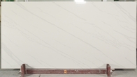 সাদা অ্যান্টি স্কিড কৃত্রিম কোয়ার্টজ স্টোন টেবিল 6.5 Mohs কঠোরতা পরিধান প্রতিরোধী